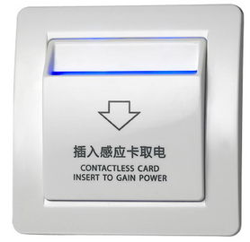 Cina ABS Material Energy Saver Hotel Card Saklar Kunci Model 6600W FL-204 pemasok