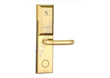 Cina Kunci Pintu Hotel Xeeder Gold L1102JS Mortise ANSI / EURO Opsional pemasok
